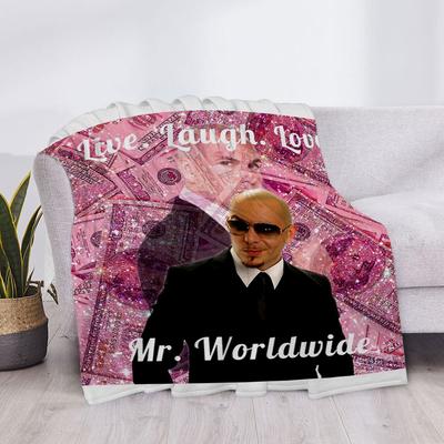 Pitbull Mr 305 Mr Mikrofaserdecke Luxusbezug Kariert Flauschig Weich Decken & Überwürfe Überwurf Sofa Knie Benutzerdefiniert Stern H Anime Kind