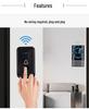 Wireless AC Digital Music Doorbell with Remote Control Sensor – EU/UK Regulations