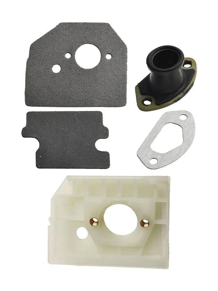 Carburetor Bracket Guide Gaskets Kit For Chainsaw 4500 5200 5800 45CC 52CC 58CC Carburetor Gasket Kits Garden Power Tool Parts