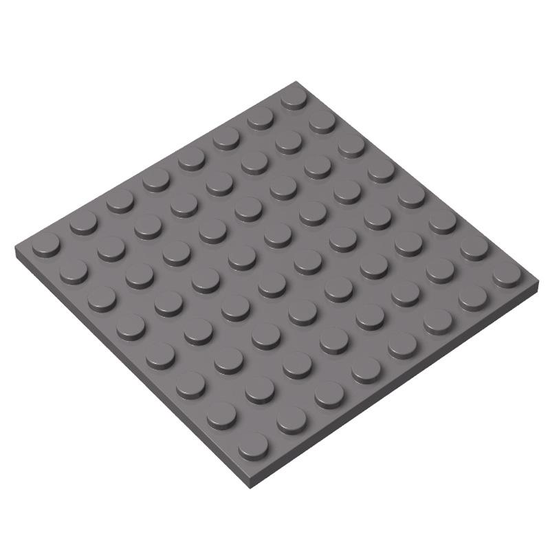 12PCS PLATE 8x8 Compatible with 41539 Self-Locking Bricks Building Blocks Toys Accessories