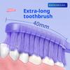 Soft Bristled Long Headed Standable Adult Toothbrush for Deep Cleaning Oral Teeth Household Dentistry Product