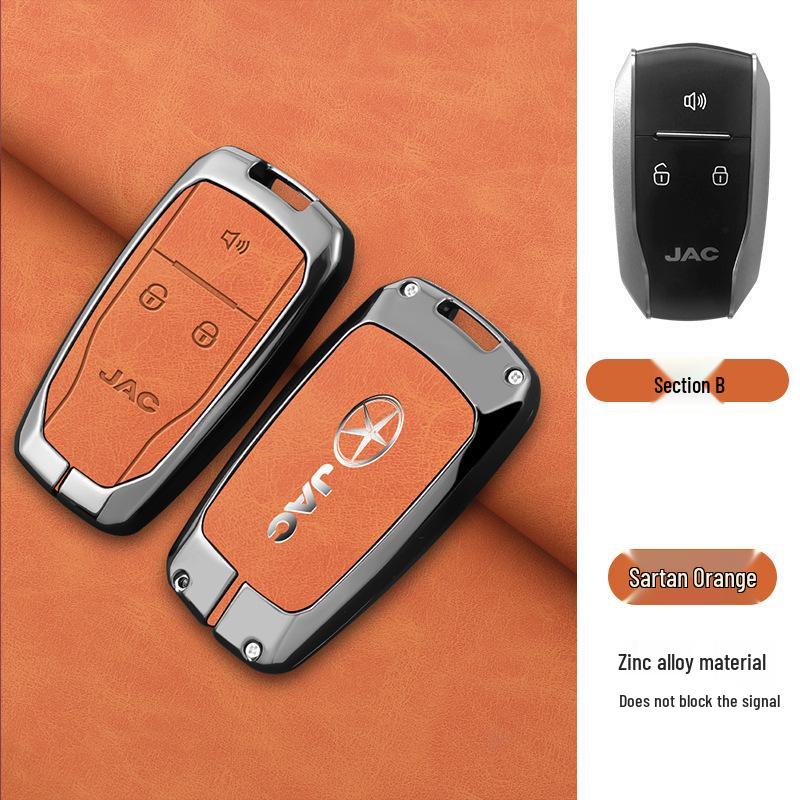 JAC Refine Keychain & Key Case for S3, S5, M3, M4, S2k6 - Unisex Car Accessory