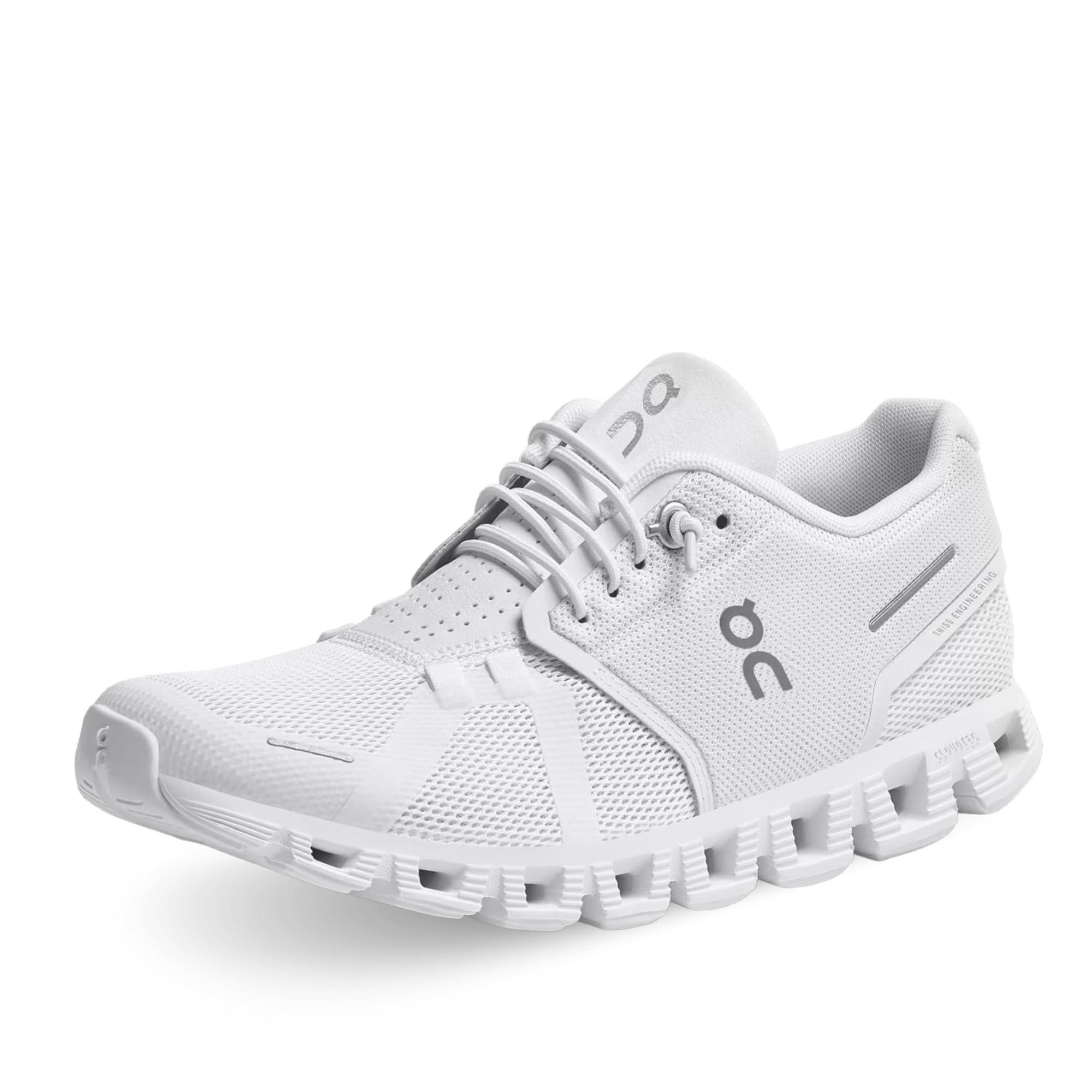 

On Cloud 5 All Size C Sneakers, White, Women s, 24.0 cm,