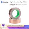 Self-Adhesive 0.05mm Double/Single Conductive Copper Foil Tape: High-Temp Industrial Shielding & Anti-Snail Double-Layer for Flower Pots