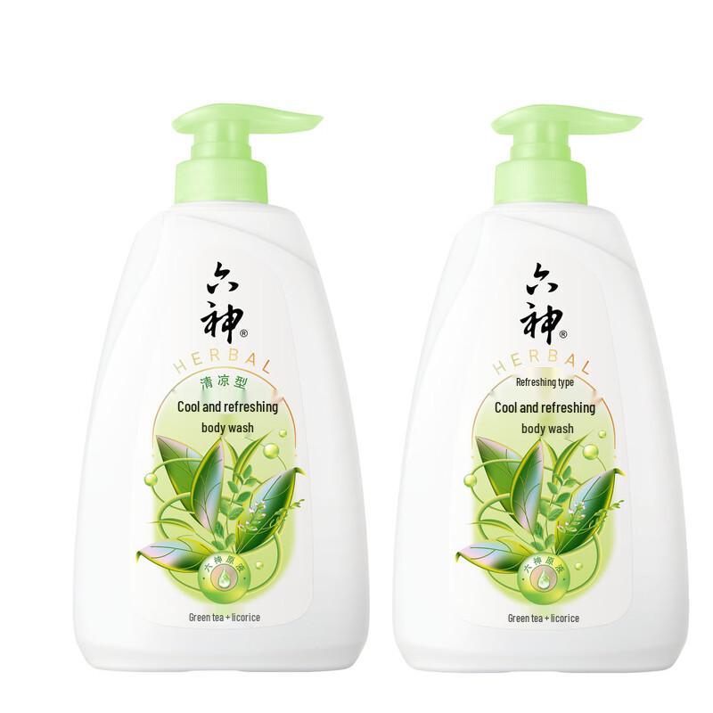 Liushen Green Tea & Licorice Cooling Shower Gel