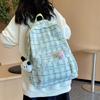 Backpack girl junior high school student casual backpack sweet cute schoolbag lightweight backpack