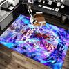 1pc Anime Dragon Ball Z Goku Super Saiyan Blue Office Chair Mat Non-Slip Carpet for Home Decor, Festival Gift, Suitable for Office and Living Room Dec