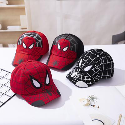 Children's  Baseball Cap Cartoon Pattern Canvas Hat For  2-8 Years  Old Kids