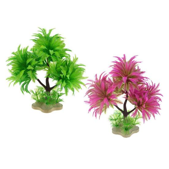 Künstliche Pflanzen für Aquarien, realistisches aquatisches Plastikgras, Hydrokultur-Simulationsbäume, Landschaft, leicht zu pflegen, sichere künstliche Algen für Aquarien