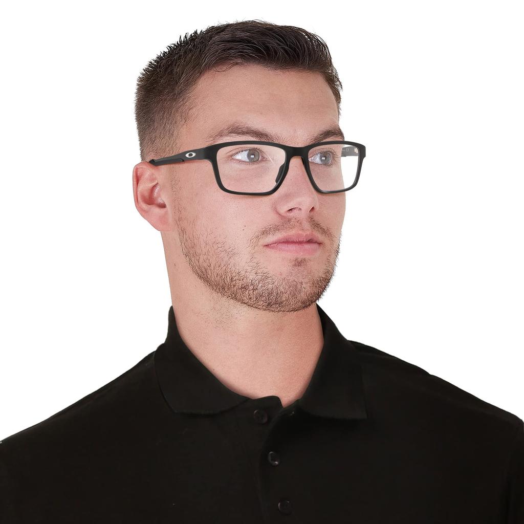 Eyeglasses 0OX8153 SATIN BLACK Japan 55 Metalink 815301 [Oakley] (FREE Size)