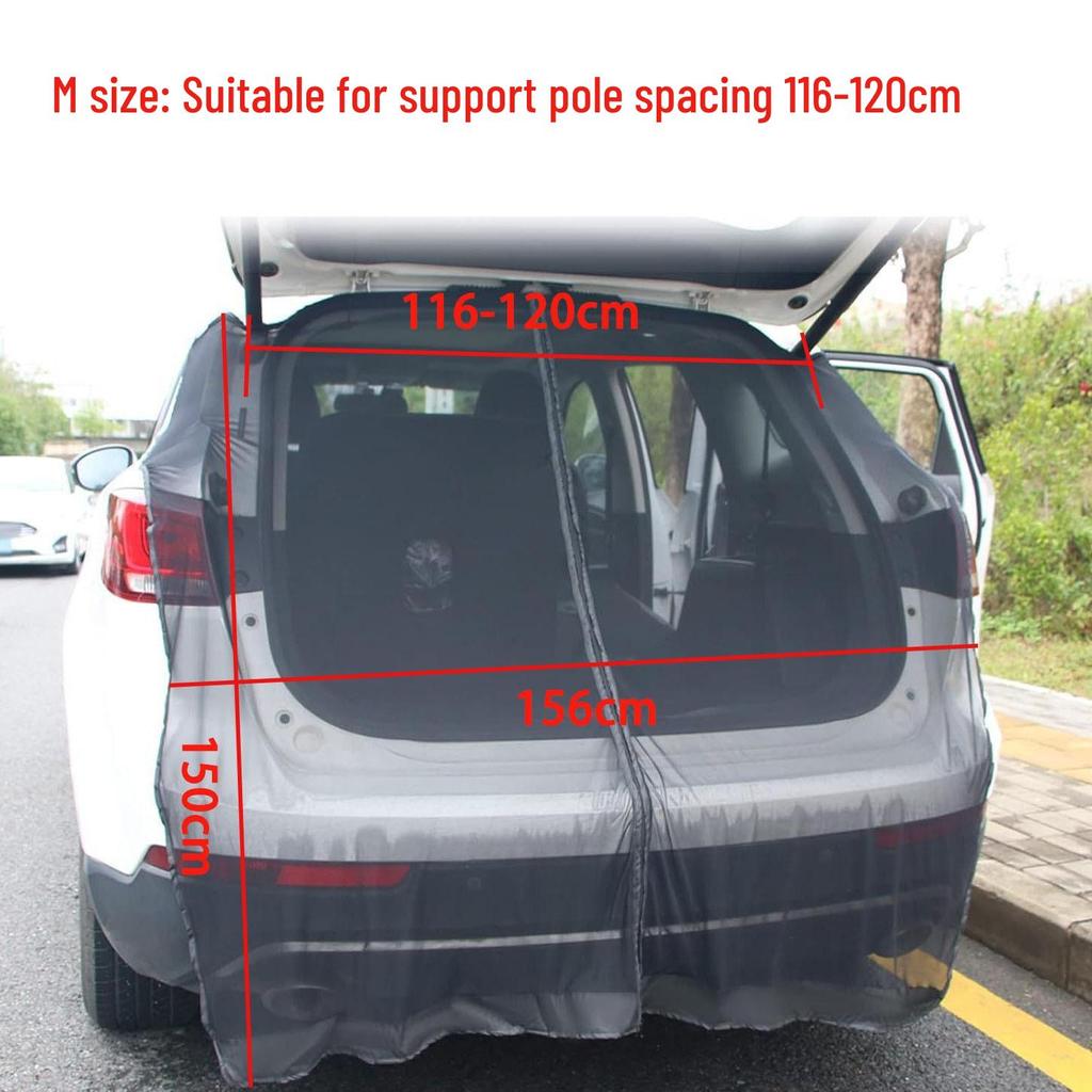 Outdoor Camping RV Anti-Mosquito Mesh Door Curtain with Magnetic Closure