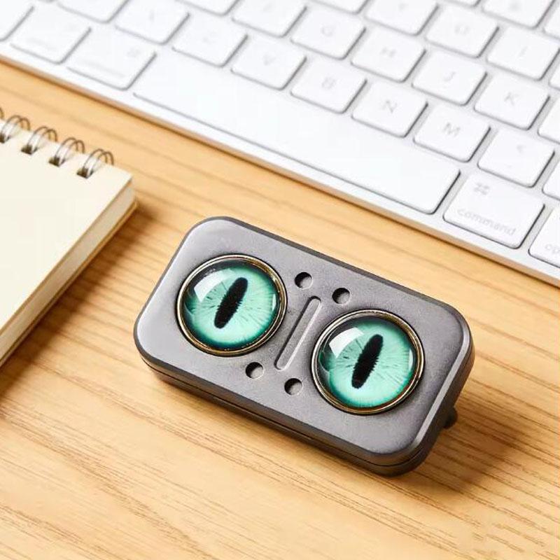 NEW Owl Fidget Rotator Slider Silent Haptic Finger Spinning Toy Magnetic Clicker Anxiety ADHD Stress Reliever Novelty Gadgets
