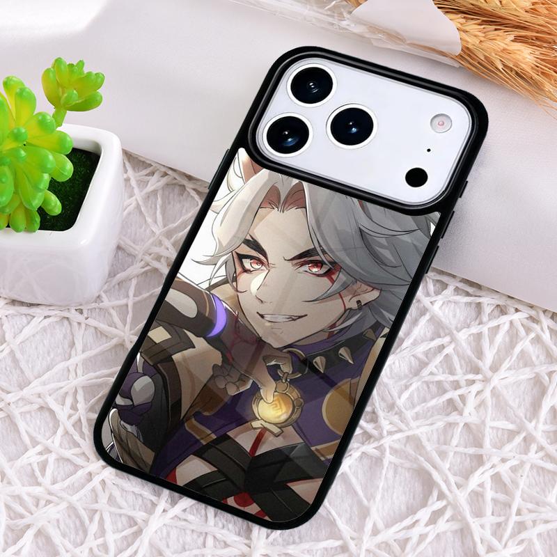Genshin Impact Arataki Itto Phone Case for iPhone 17 Air 16 15 11 12 14 13 Pro Max Shockproof Cover