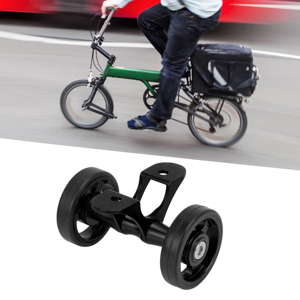 Mudguard Easywheel Mudguard Rollers Wheels Double Wheel for for Folding Bike for