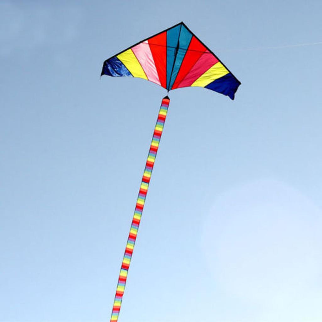 Bunte Einleiner Delta Dreieck Outdoor Sportspielzeug Einzigartiges Design Modeaccessoires