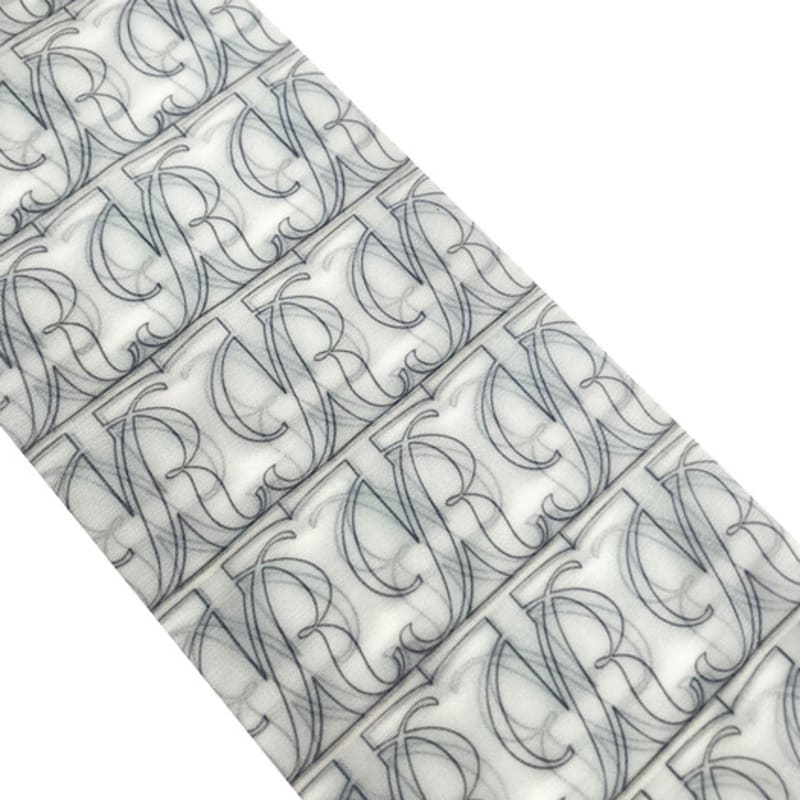 Romantic tiger monogram B&W Knee stockings (micro)