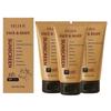 3x Talg Sonnenschutzcreme LSF50 UV-Schutz Natur Bio Feuchtigkeitsspendende Hautpflege Isolation Sonnenschutzcreme für Gesicht und Körper
