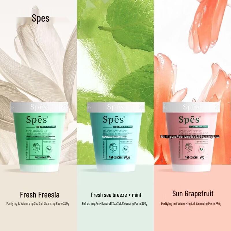 Spes Refreshing Anti-Dandruff Sea Salt Shampoo