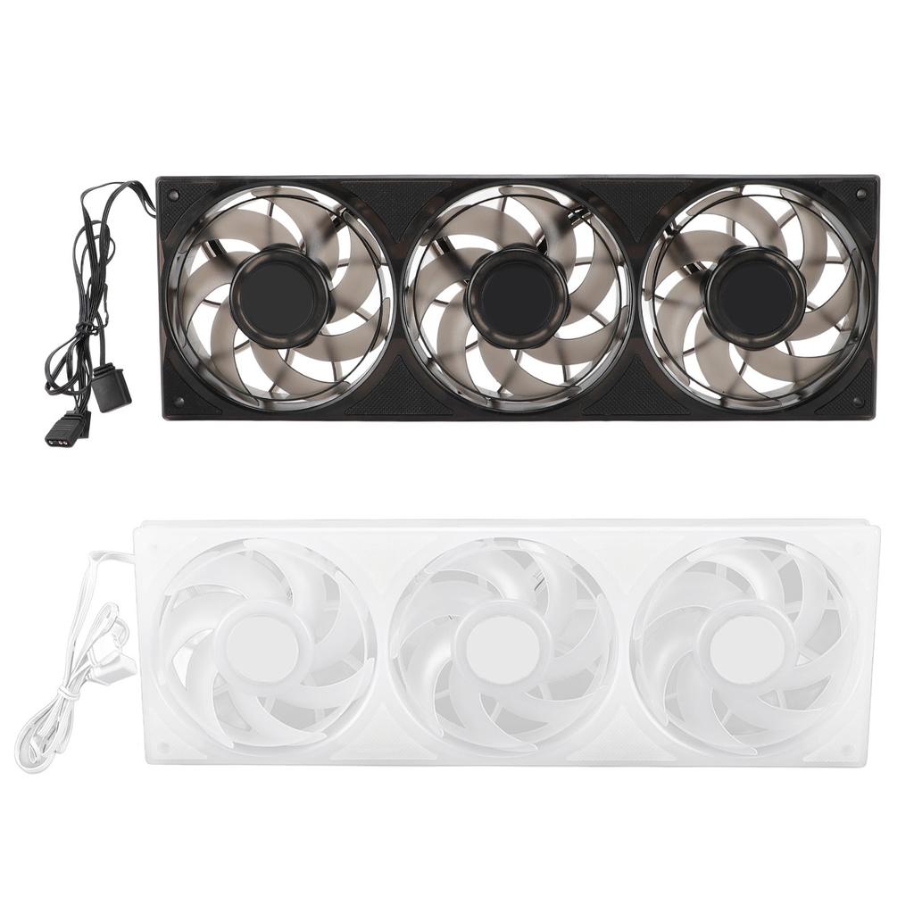 360mm 3 In 1 Computer Case Fan 5V ARGB 2200RPM 4 Pin PWM MFDB Dynamic Pressure Bearing 7 Blades Quie