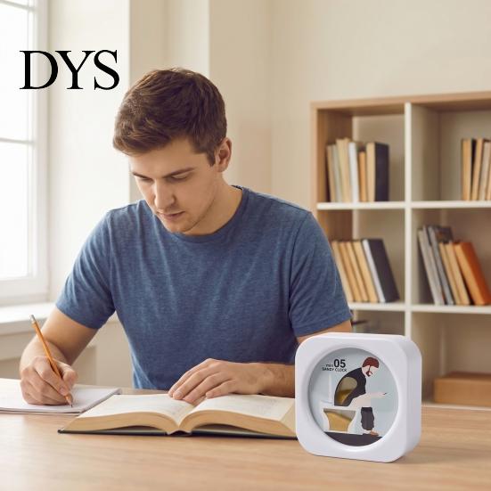Accessorio Bagno Divertente Unico, Sabbiera da Toilette da 5 Minuti, Clessidra con Grafica di Uomo che Defeca Timer, Orologio Visivo per Bagno, Stress da Scrivania