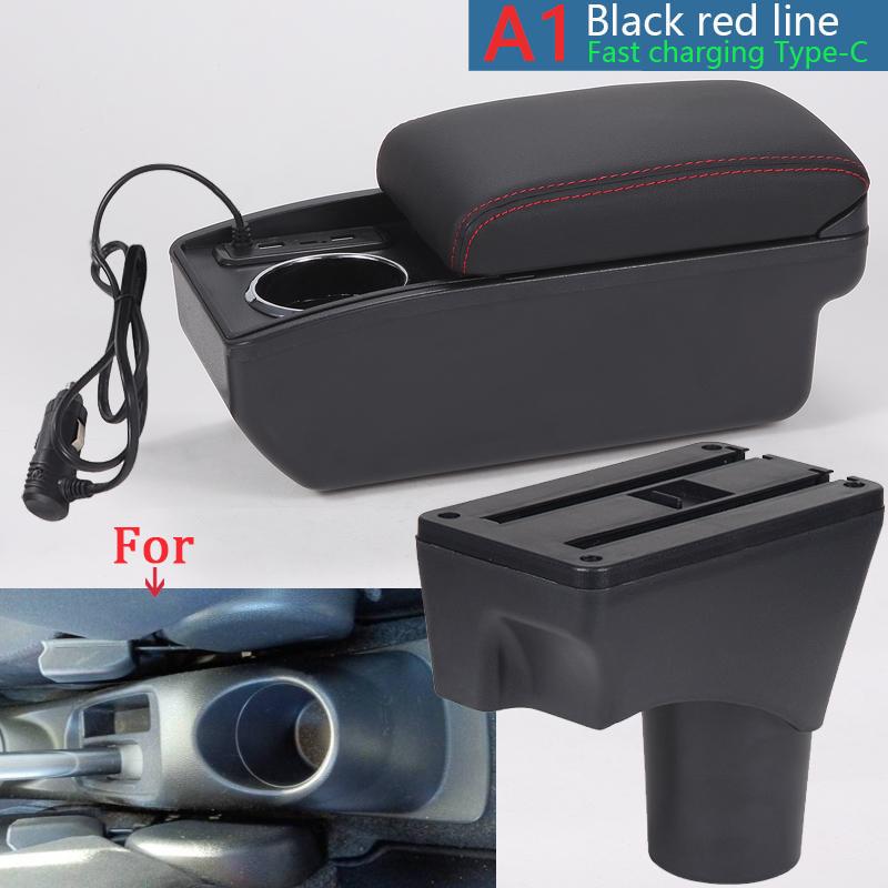 For Nissan Sunny Armrest Box For Nissan March Micra K13 Car Armrest Storage Box Dedicated Retrofit Parts Interior Car Accessorie
