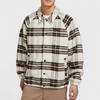 Nike Checked Casual Collar Shirt Jacket Men Outerwear Light-Red Wood-Brown DR6862-104