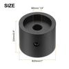 uxcell 4-Piece Guitar Knobs, Metal Volume Tone Control Dome Knobs, 1/4" x 1" Potentiometer Knobs with Set Screws for Electric Guitar and Bass, Black