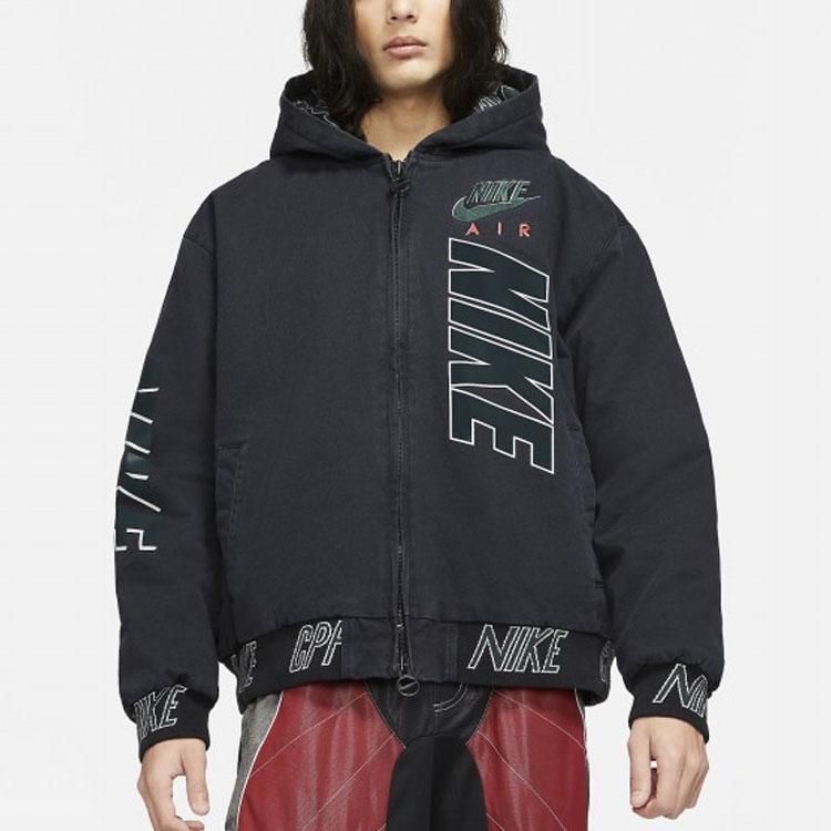 Nike X Kaktus Roślina Jarmark Pracy Kurtka Robocza (Rozmiar azjatycki) Czarna męska odzież wierzchnia DC0543-010