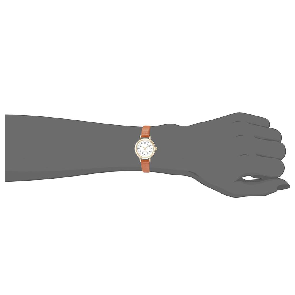 FIELD WORK Pluie Small Waterproof Leather Belt ST246p-3 Analog Watch Ladies Camel