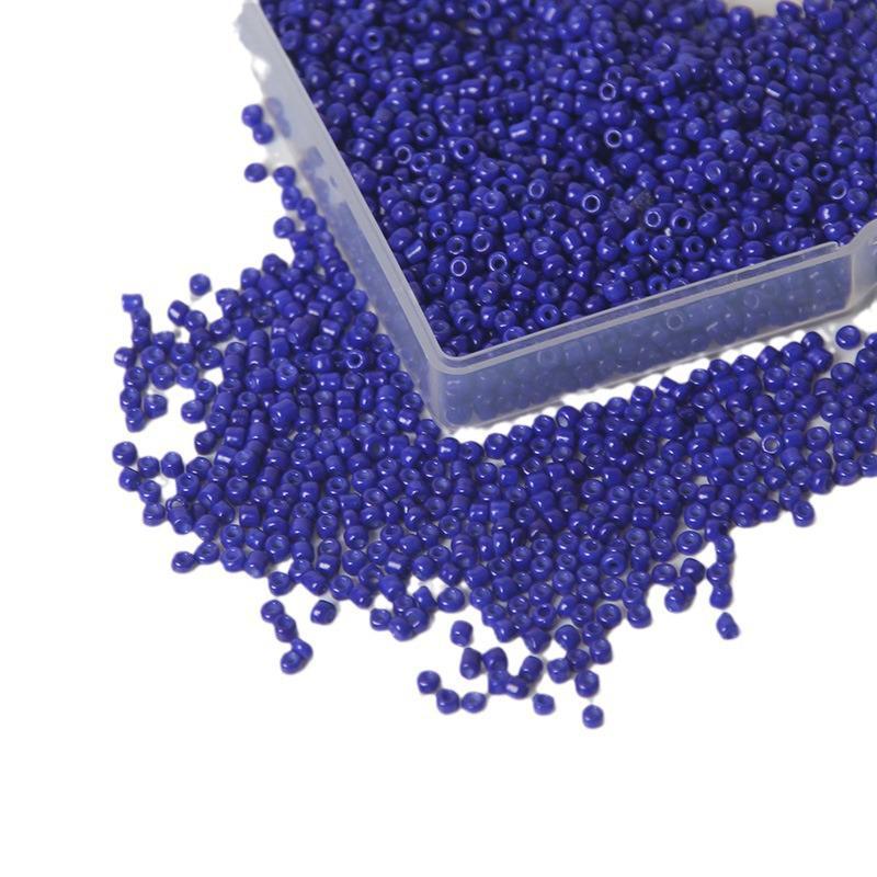 2mm Jednokolorowe szklane koraliki do samodzielnego tworzenia biżuterii - kolczyki, bransoletki, naszyjniki, akcesoria
