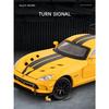 1/32 Scale Alloy Dodge Viper Sports Car Model American Muscle Car Simulation Toy Vehicle Boy's Toy Car Collection Miniature