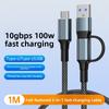 Universal 100w Fast Charging Data Cable With 4k Screen Casting For Apple Huawei Xiaomi Devices