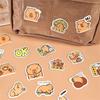 Adorable Capybaras Themed School Supplies Set Includes Practical Items Pen Eraser Sticker Memo Pad Study Essential