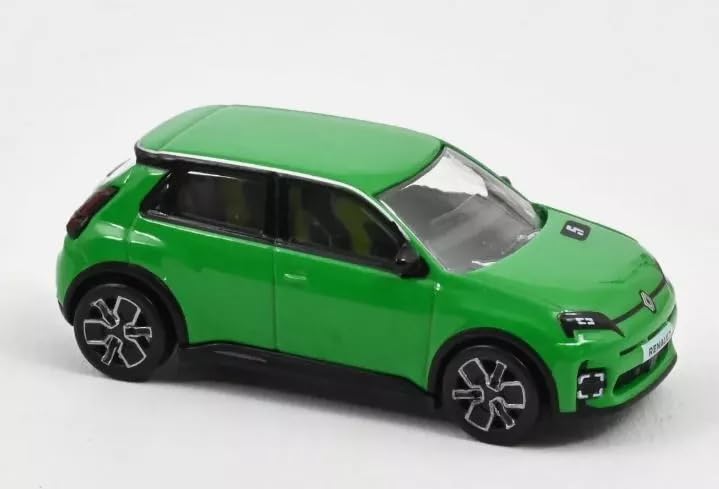 Norev scale Renault 5 2024 Green Cinq NOREV Electric EV Diecast Model Car 1/64 E-Tech E-Tech 100%