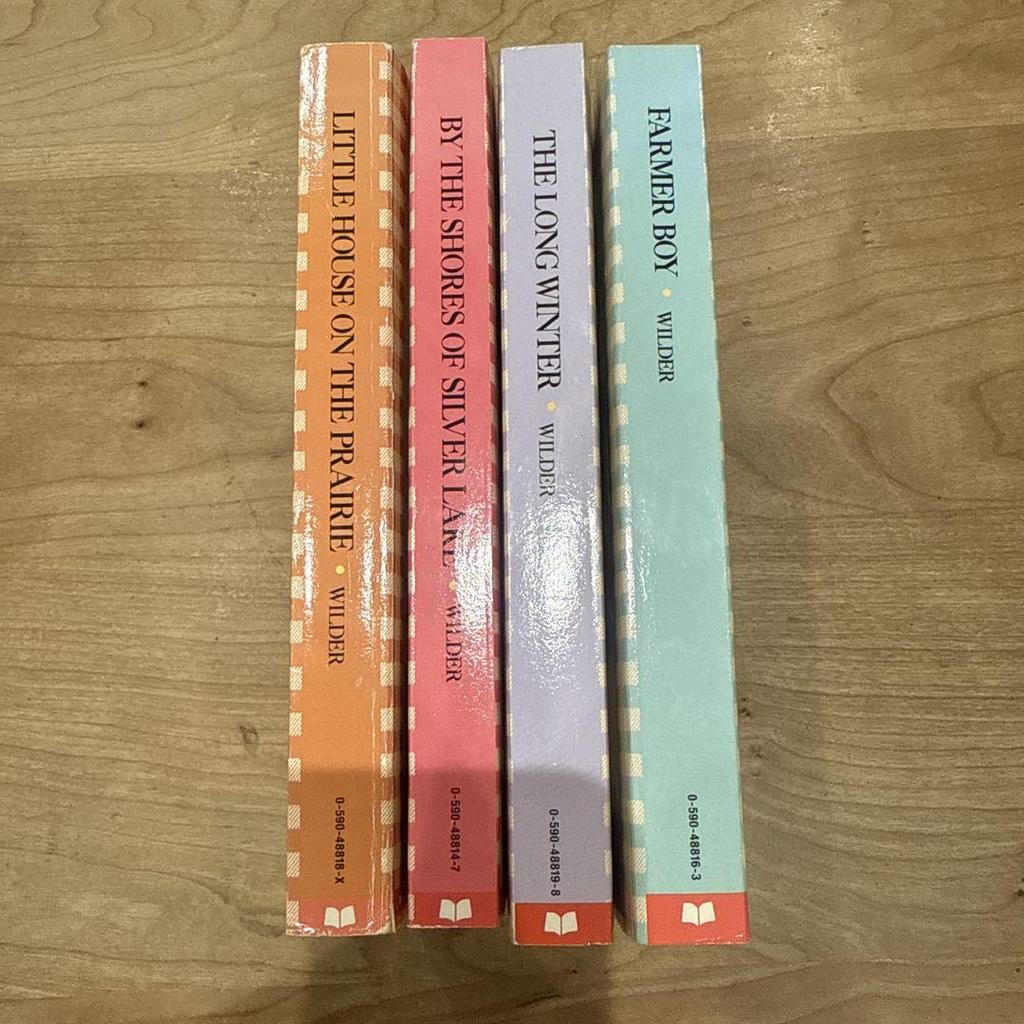 [USED] Little House on the Prairie series, 4-book set