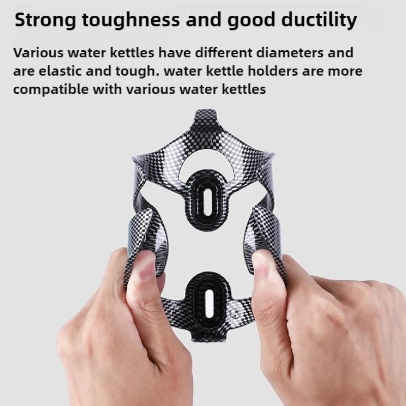 Bicycle Water Bottle Holder MTB Road Cycling Full Carbon Fiber Bicycle Water Bottle Cage Fiberglass Bicycle Accessories Cup Holders 5