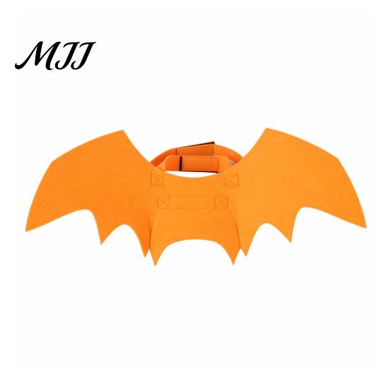 Atmungsaktives Haustierkostüm Katzen Fledermausflügel, Halloween-Kostüm, Welpen Cosplay Outfit, Flügel Niedlich für Katzen Hunde Party Verkleidungszubehör Bequem