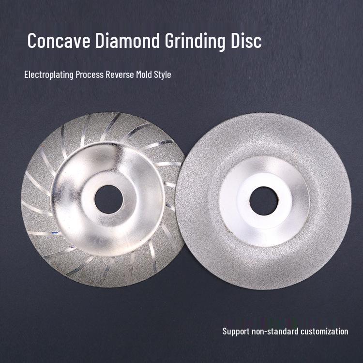Diamond Bowl-Shaped Grinding Disc for Glass, Ceramic, and Stone Polishing