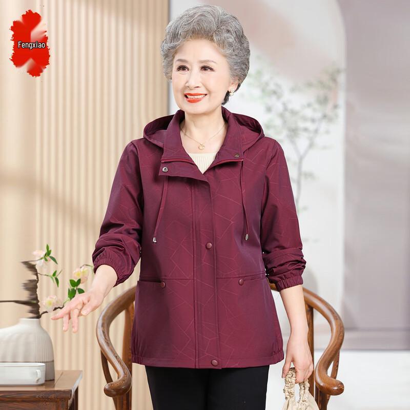 Women s Hooded Solid Color Zip-Up Jacket 4XL