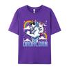 Dadacornunicorn Papa Und Baby Tolles T-Shirt Retro Bedrucktes T-Shirt Anime Vintage T-Shirt Herrenbekleidung