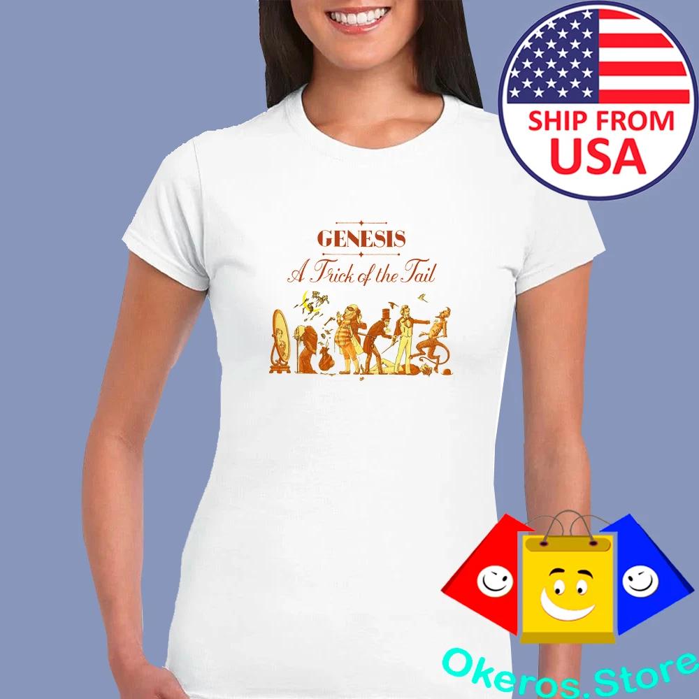

Genesis A Trick Of The Tail Women s White Size S to 2XL 3XL