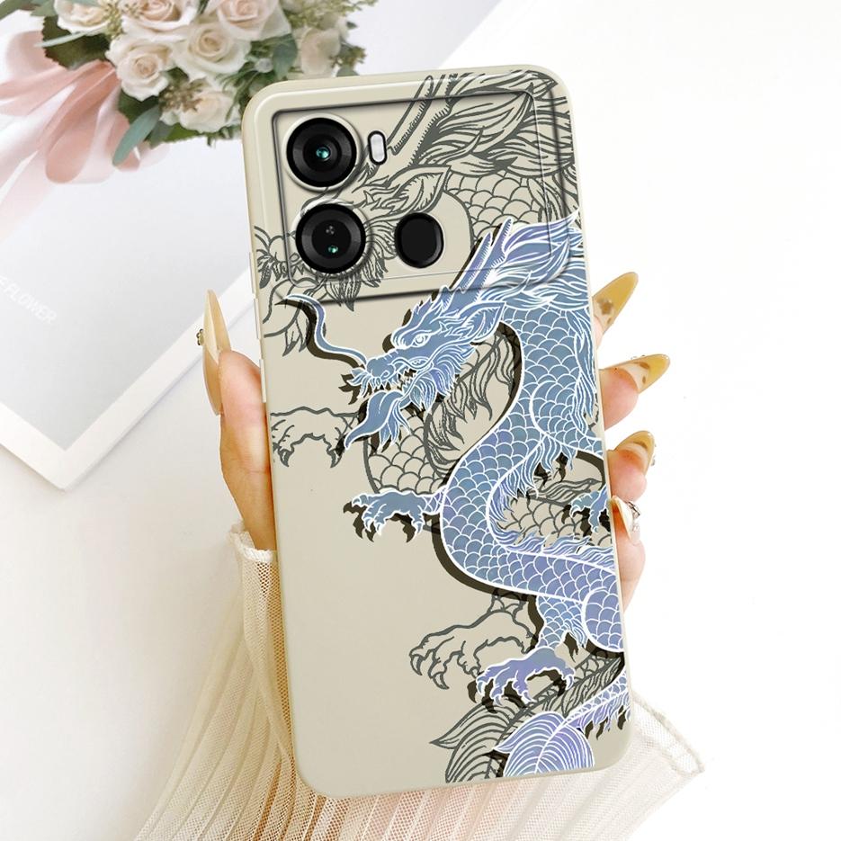 For Itel P40 Case P662L Cute Cat Panda Cartoon Cover Shockproof Soft TPU Phone Case For Itel P40 Plus P683L P 40 ItelP40 + Shell