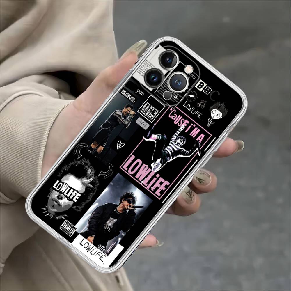Y-Yungblud Hot Singer Phone Case for iPhone 17 16 15 Plus 14 13 Mini 12 11 Pro Max Soft Shell Cover