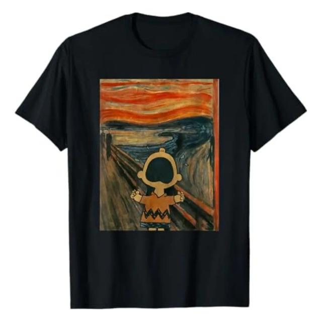 Camiseta El Grito De Charlie Brown L