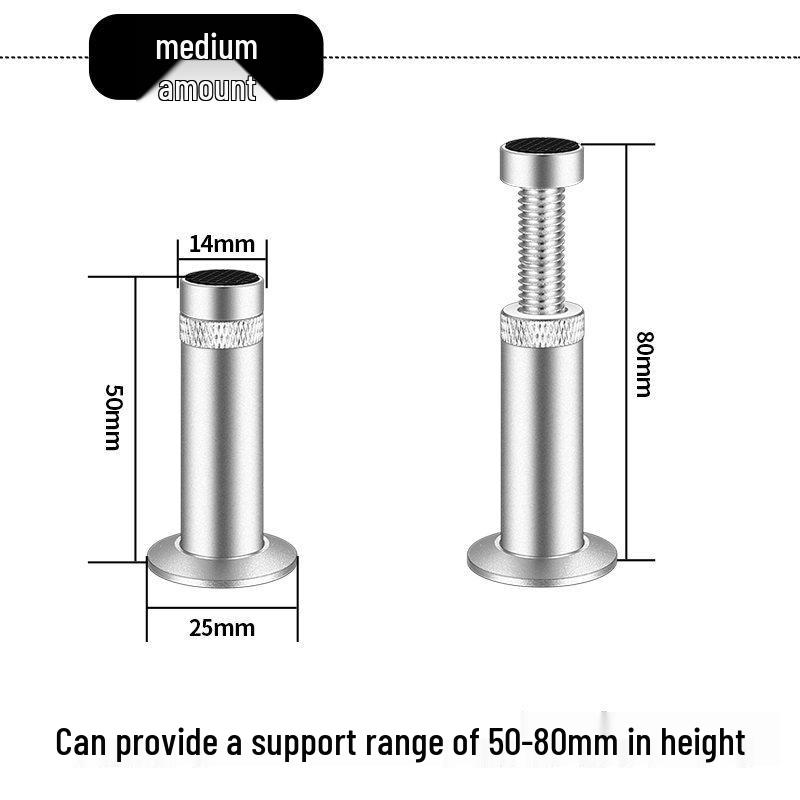 Telescopic All-Aluminum Magnetic GPU Support Bracket for RTX 4090/3070 - Anti-Bending, Adjustable.