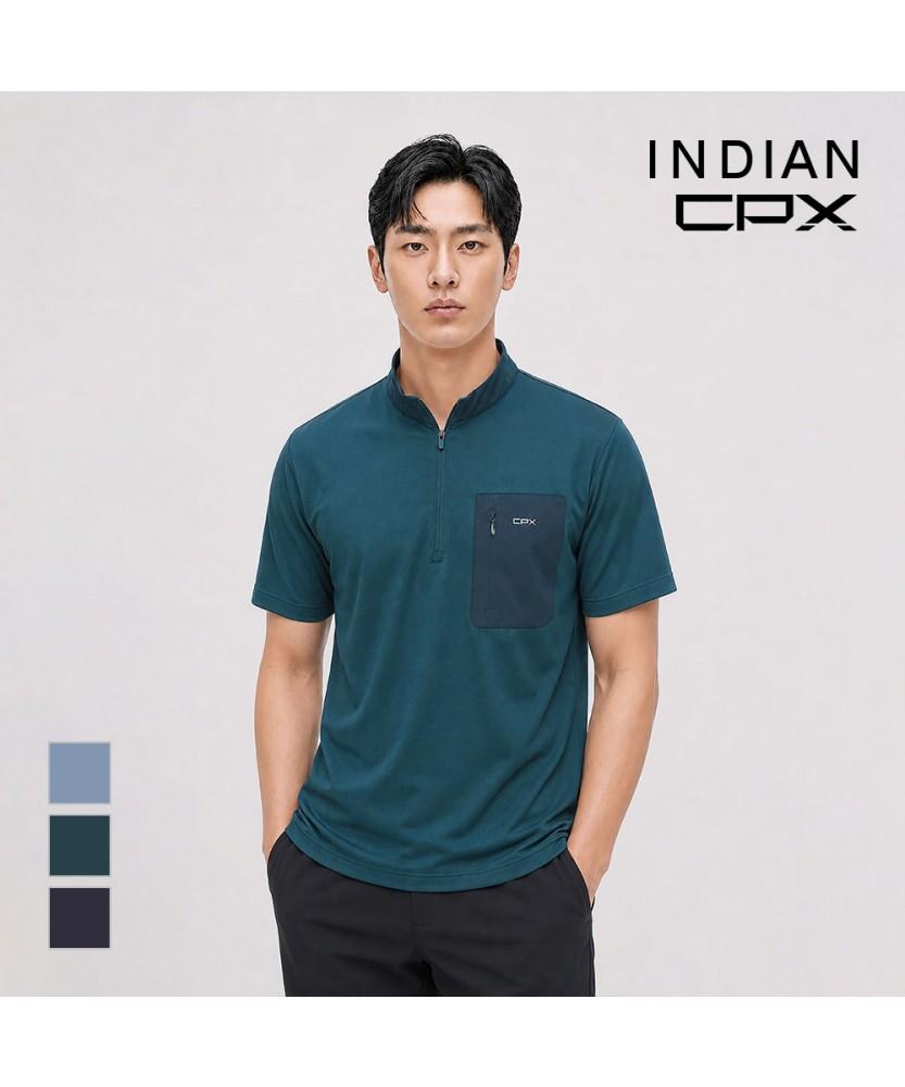 INDIAN Cpx Half-Zip T-Shirt_M2Oas6M3101