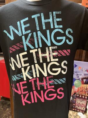 We The Kings Emo Pop Punk Band Rock Black Short Sleeve Scene T-shirt Black Small Unisex T-Shirt
