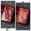Retro Rosewood Double-Sided Windproof Wenwan Lighter