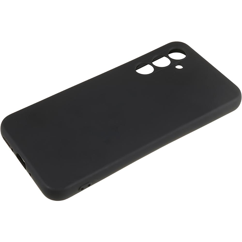 For Samsung Galaxy S24 FE Case TPU Back Soft Anti-Scratch Fiber Lining Phone Cover