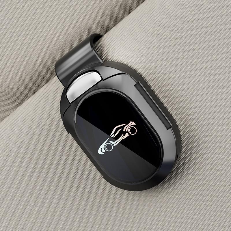 Car Visor Glasses Holder Sunglasses Storage Clip For Car Visor Safe Driving Non-Slip Tight Fit Organizer Eyewear Clamp For Women
